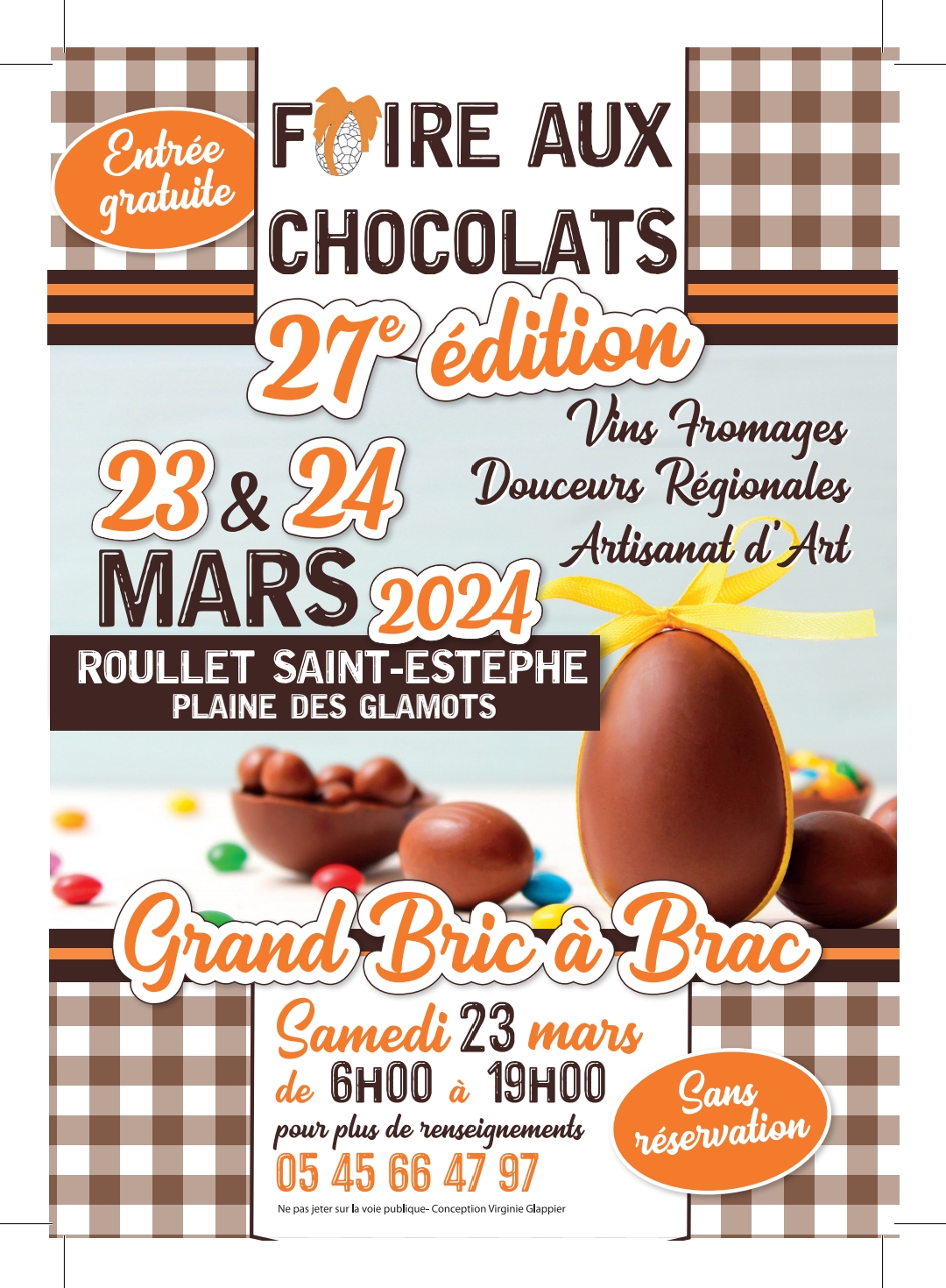 Flyer foire aux chocolats