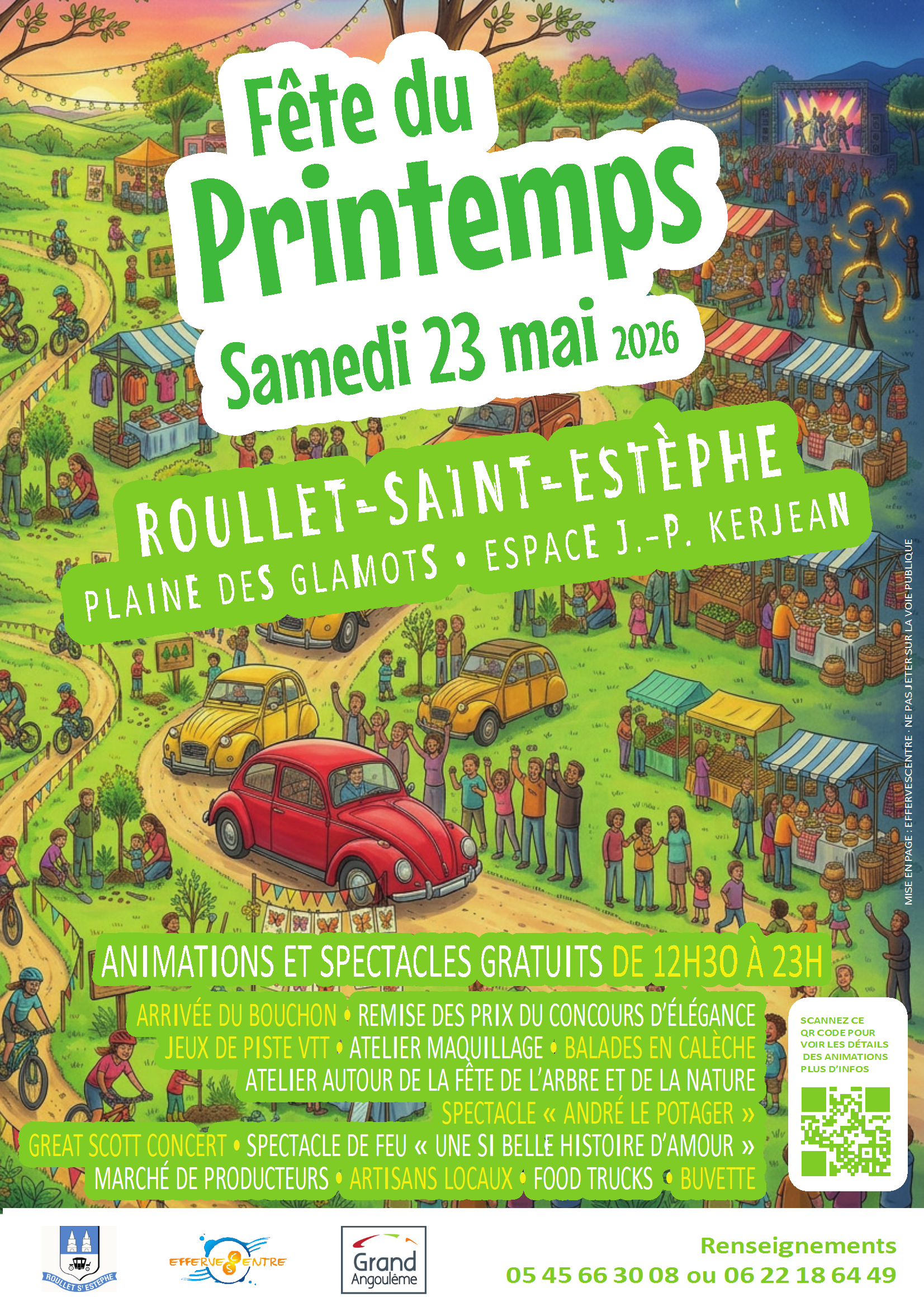 Affiche Fête du Printemps